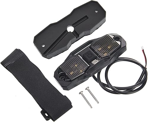 Miniatura 8 de KEMIMOTO Luz de cúpula UTV, luz LED para cabina de vehículo, color blanco, brillante, impermeable, sólida, para carrito de golf, jaula de rodillo,