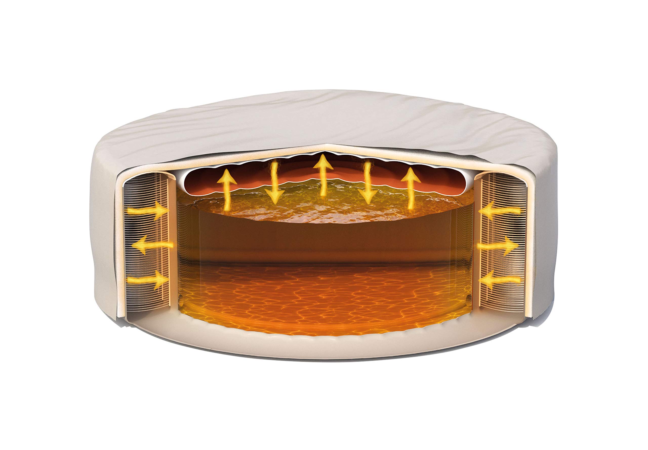 Intex Pure Spa Sahara Energie+ 4 Places 28476EX Beige