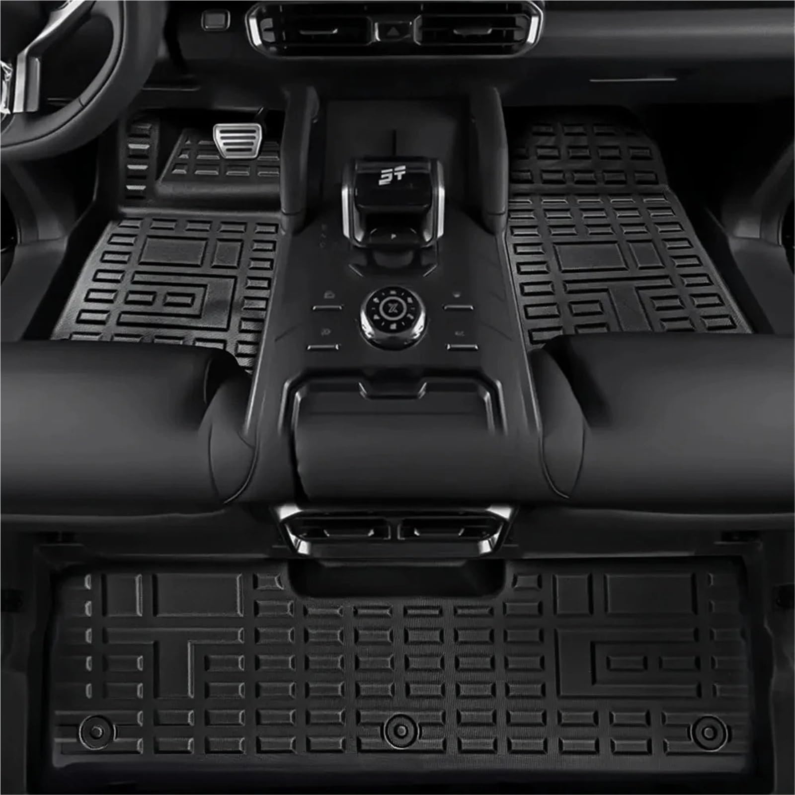 maty samochodowe Do ICH·X K3 Chery Jetour T2 2023-2026 | Maty podłogowe Wykładzina bagażnika Mata do bagażnika Dywany(T2 floor mat)