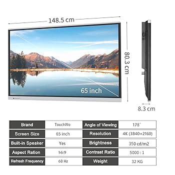 65型 4K対応 モニター ミーティングパッド タッチパネル LCDタッチ 41wDch7rCyL.jpg