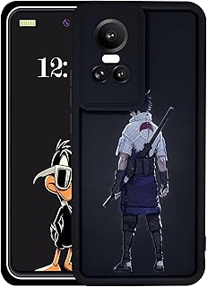 Silicon TPU Case Camera Protection with 3D Anime Prints For Oppo Reno 10 5G / Oppo Reno 10 Pro 5G (Sasuke Uchiha)