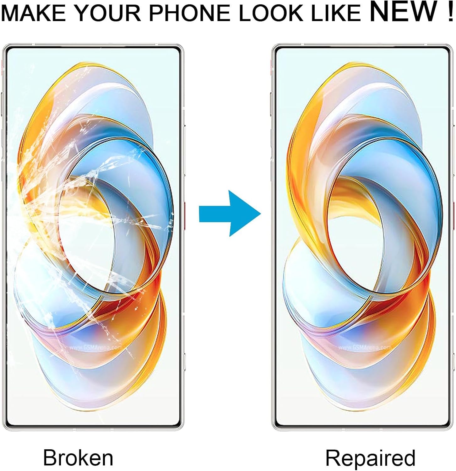 Before and After Screen Repair