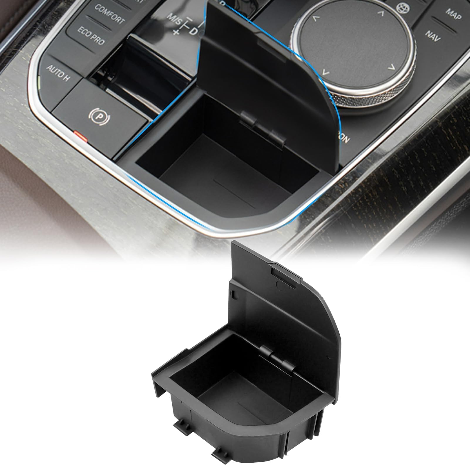 Sucxyor Compatibile con Organizer Serie 1 2 3 8 X5 X6 X7 Z4 Console Centrale Scatola Portaoggetti per F40 F44 G20 G21 G14 G15 G05 G06 G07 G29 Console Bracciolo Organizzatore-Model B