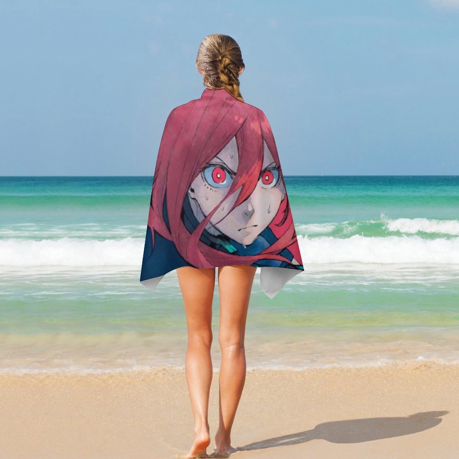 Amazon.co.jp: バスタオル ブルーロック 千切豹馬 アニメ ビーチ