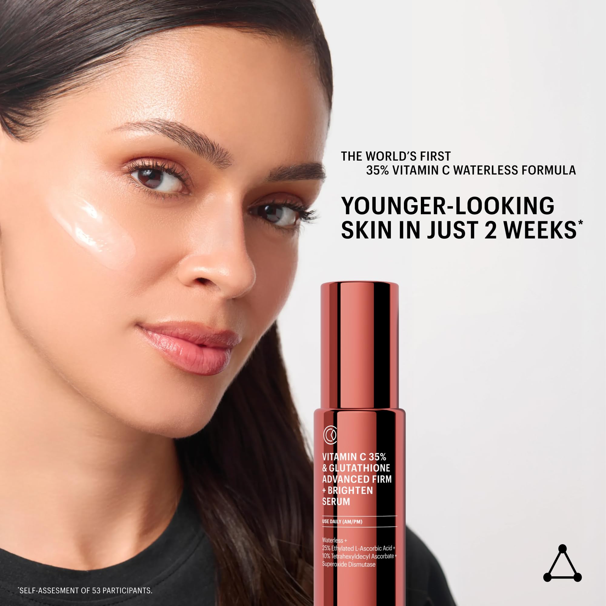 Allies of Skin 35% Vitamin C Perfecting Serum 1 Fl Oz | Highly Concentrated for Visbily Firmer Plumper Smoother Skin Fades Dullness with a Waterless Vitamin C Blend & Glutathione product thumbnail 4