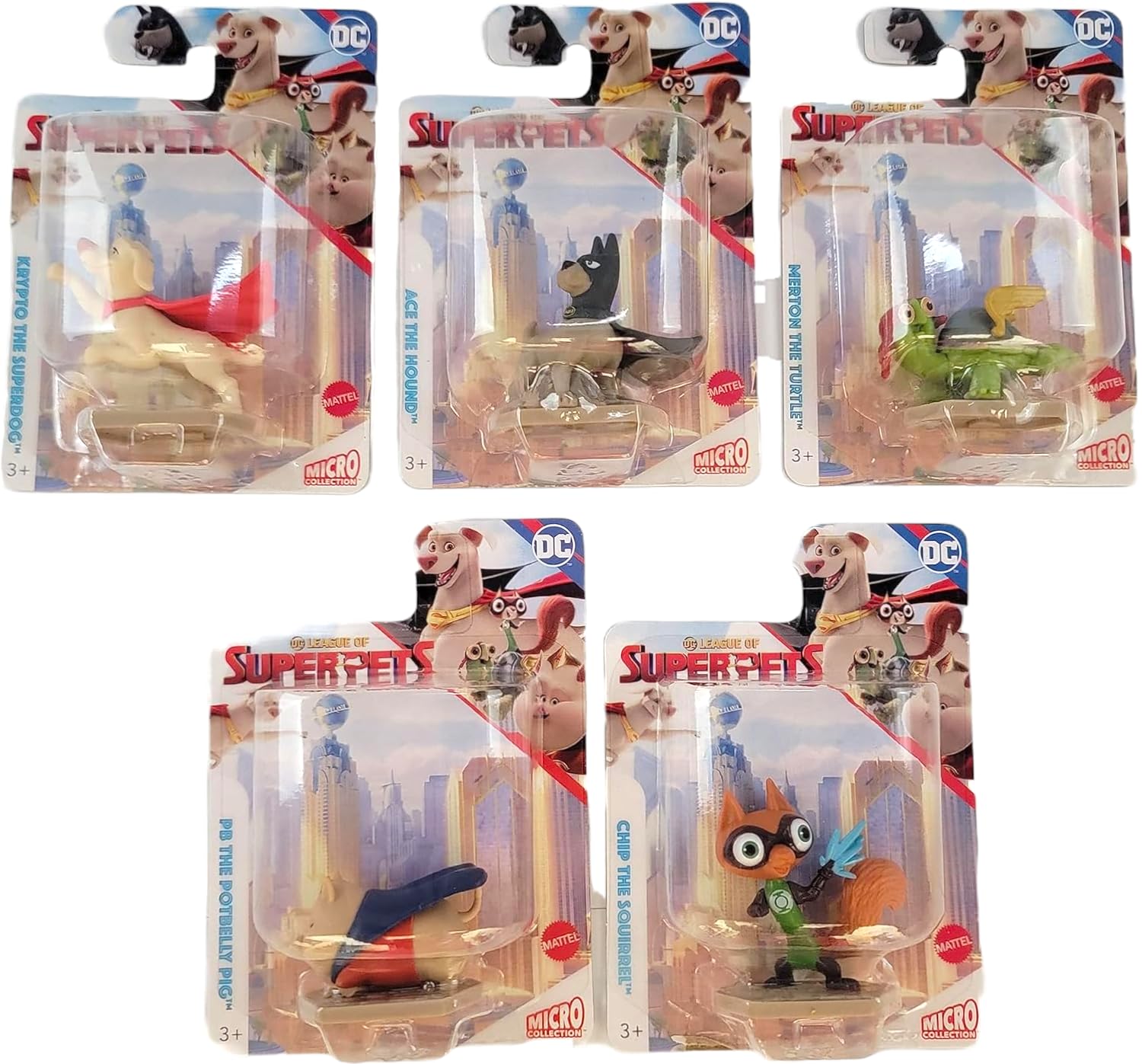 Amazon.com: Mattel League of Super-Pets Micro Action Figure
