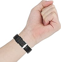 Vista 5 de TenCloud Bandas compatibles con Amazfit Bip 3 Pro/GTS 4 Mini/GTS 2 Mini, banda de liberación rápida de 0.787 pulgadas, correa de cuero de repuesto