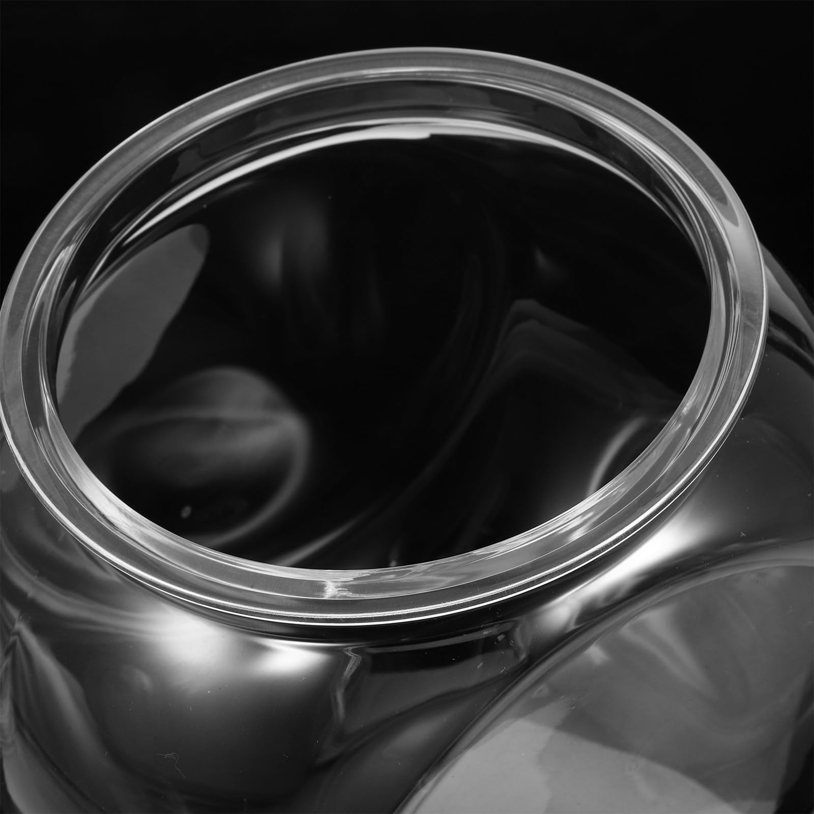 COLLBATH Tarro de Plástico para Almacenar Alimentos 3.2l PC Hermético | Café y Té, Uso en Cocina y Hogar, Conserva Frescura, Diseño Transparente, Fácil de Transportar