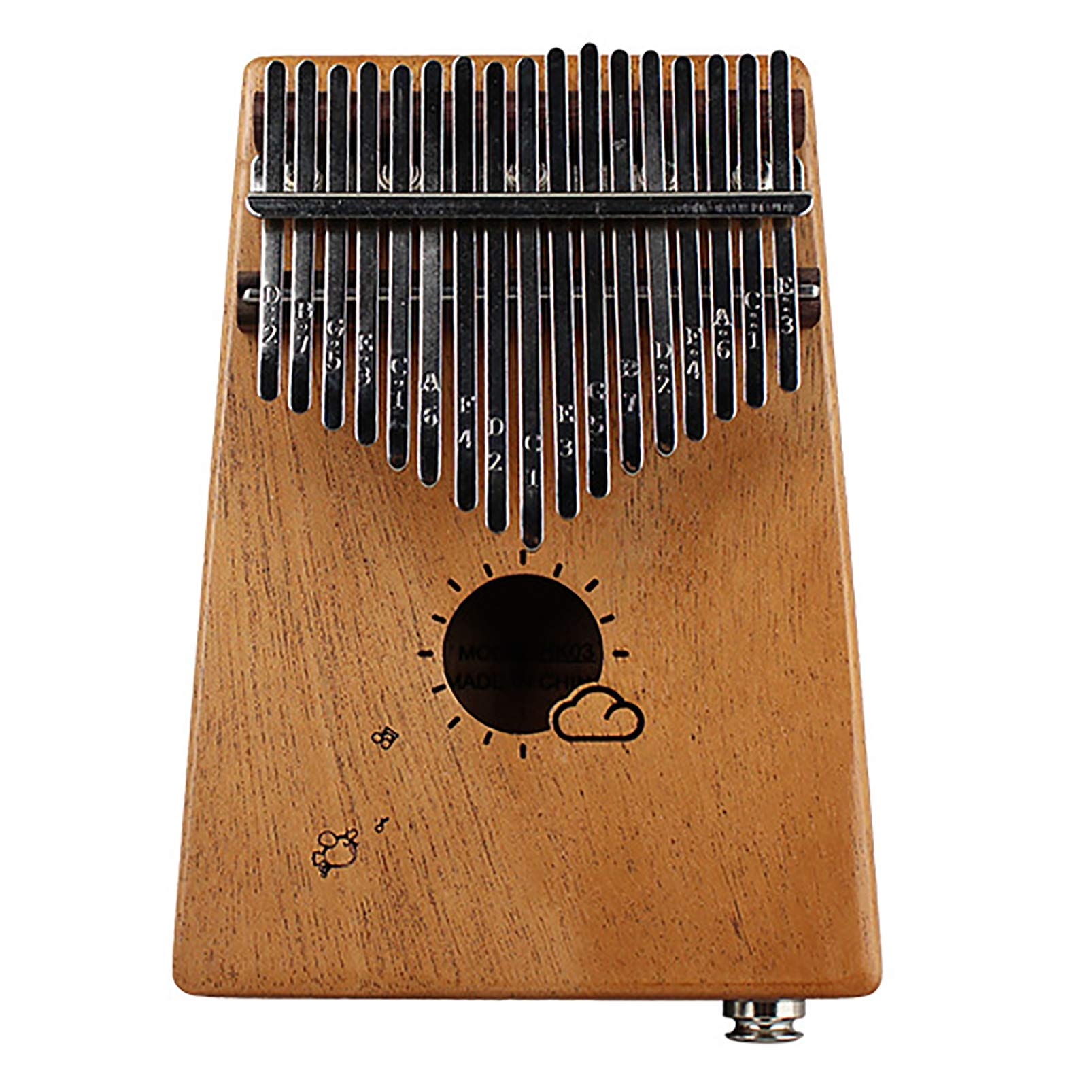 10||17||21 Keys Kalimba Daumen Klavier, Mbira Sanza Pocket Daumen Finger Piano,Home Entertainment, Straße, Party Performance Finger Marimba Instrument Für Musik Lieb 17 tone electric box