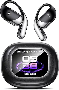 AI Translation Earbuds 144 Languages Real-Time 2-Way Voice Translator Earphones, Bluetooth 5.4 OWS Open-Ear Comfort, Hi-Fi Music & Call, Smart Touch+App, Gift for Travel Business Language Learning