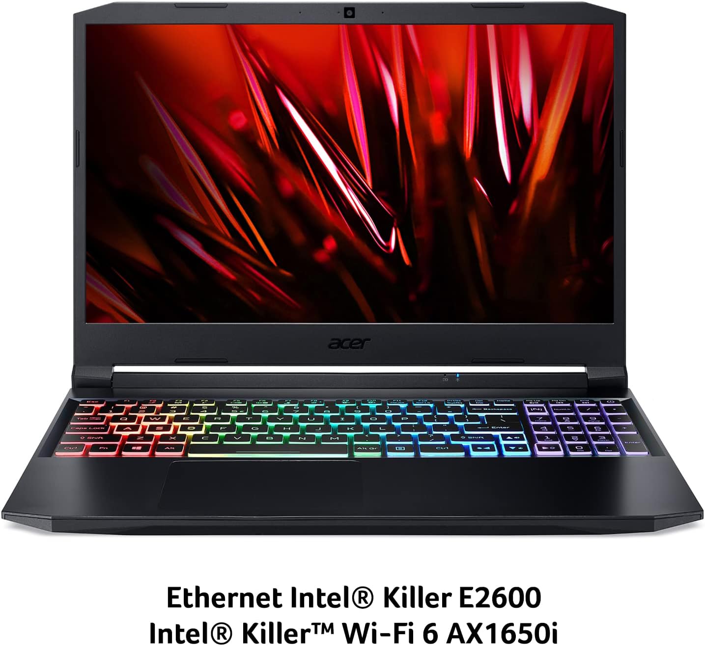 Acer Nitro 5 AN515-57-70MT Notebook Gaming, Processore Intel Core i7-11800H, Ram 16 GB DDR4, 1024 GB SSD, Display 15.6 FHD IPS 144 Hz LED LCD, NVIDIA GeForce RTX 3060 6 GB, Windows 11 Home Acer Nitro 5 AN515-57-70MT Notebook Gaming, Processore Intel Core i7-11800H, Ram 16 GB DDR4, 1024 GB SSD, Display 15.6 FHD IPS 144 Hz LED LCD, NVIDIA GeForce RTX 3060 6 GB, Windows 11 Home