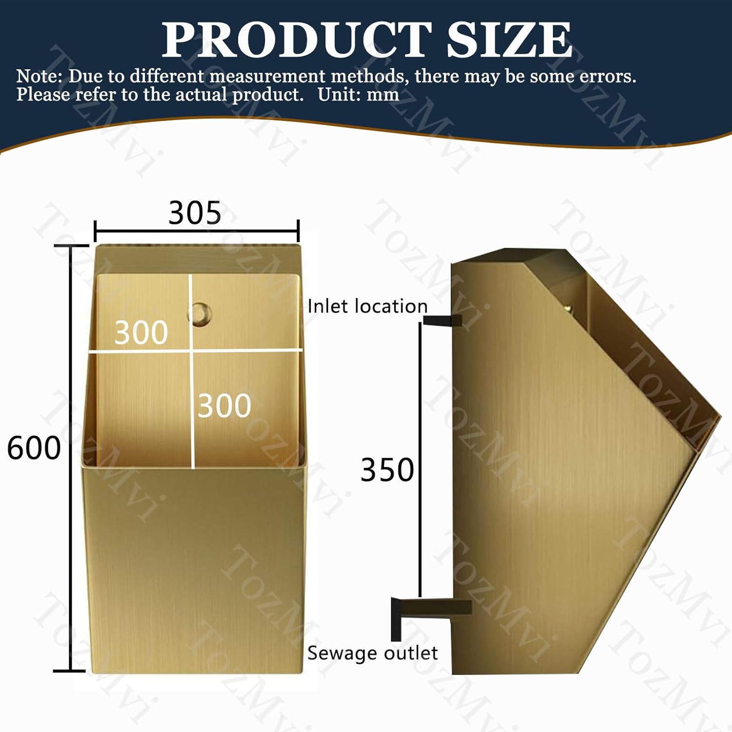 Commercial Washout Urinal,Wall-mounted Stainless Steel Intelligent Flushing Urinals,Wall Mounted Sensor Urinal,Modern Style,Sensor Flush,Waterless Urinal,Gold