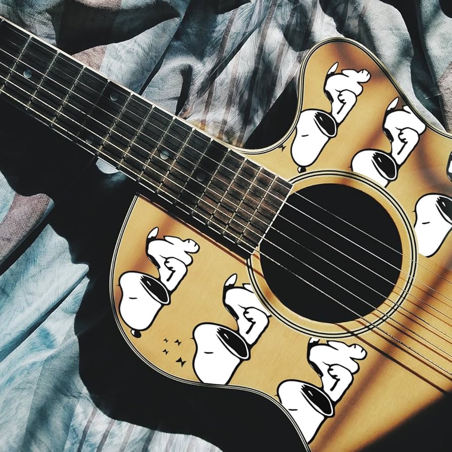 スヌーピー ステッカー エレキギター Yahoo!オークション - ピーナッツ スヌーピー ステッカー