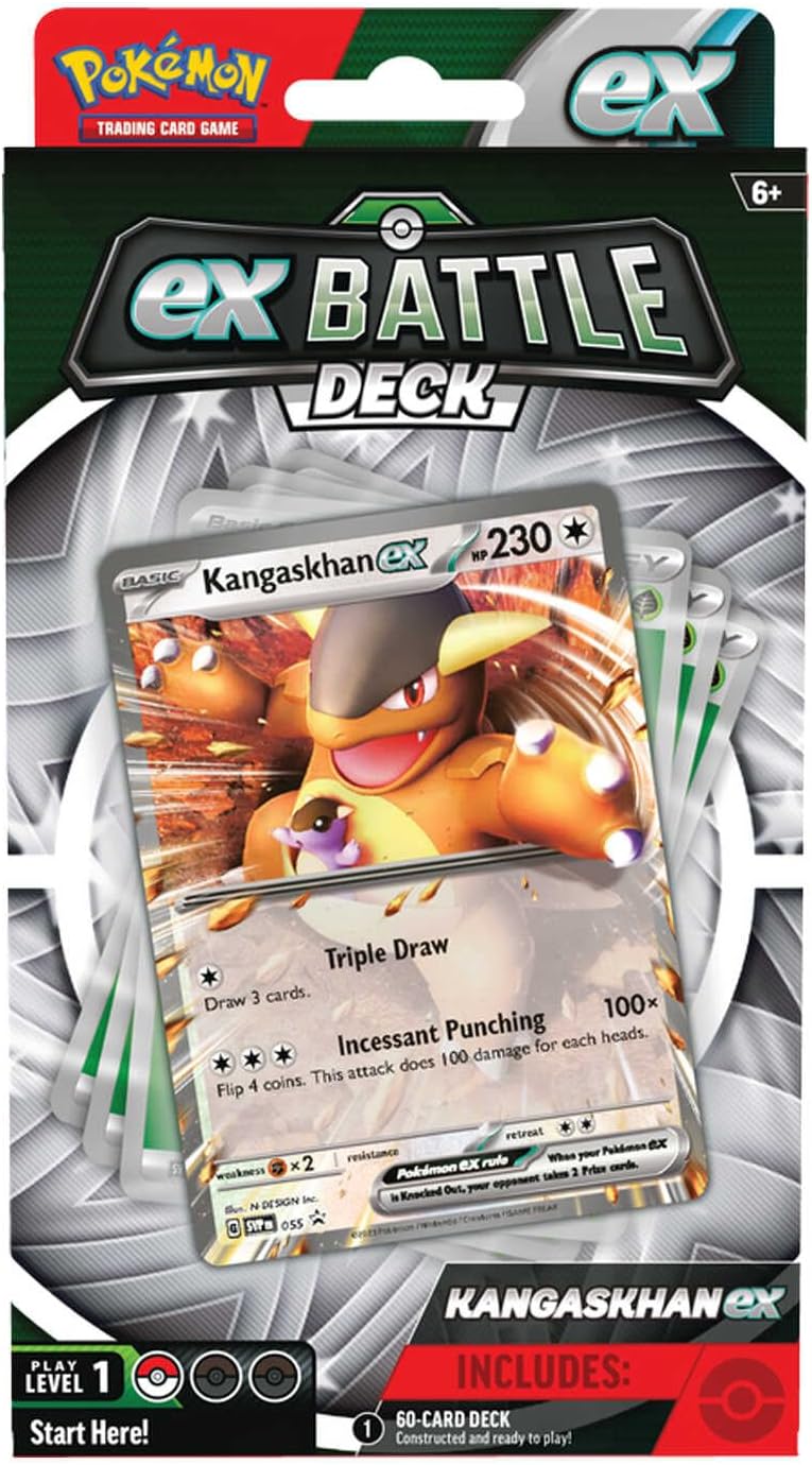 Pokemon Tcg : Kangaskhan Ex & Greninja Ex - Ex Battle Decks (1 Random)