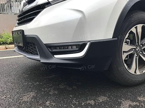 Miniatura 2 de KAITIAN 2 unids ABS cromo delantero niebla luz marco ceja moldura cubierta Trim tira emblemas decorativos para Honda CRV CR-V 2017 2018 2019