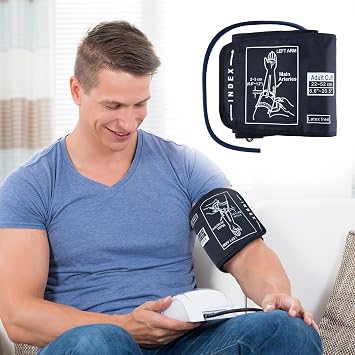 Extra Large Blood Pressure Cuff for Omron 22-52cm, BP Monitor Cuff