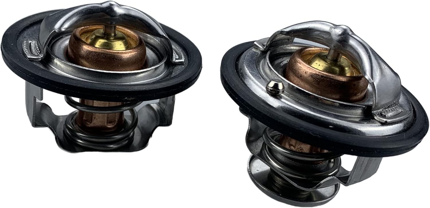 97241129+97241130AC Delco 185 & 180 Degree Thermostat Front & Rear Kit Pair for GM Pickup 2PCS