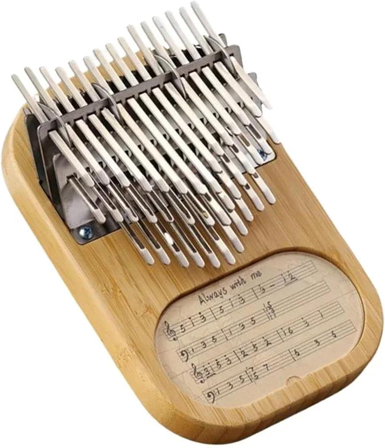 楽天市場】カリンバ 34キー C調 半音付き 親指ピアノ 子供 専門家楽器