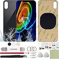 Vista 46 de Funda trasera de repuesto compatible con iPhone 11 de 6.1 pulgadas + herramientas profesionales (negro)