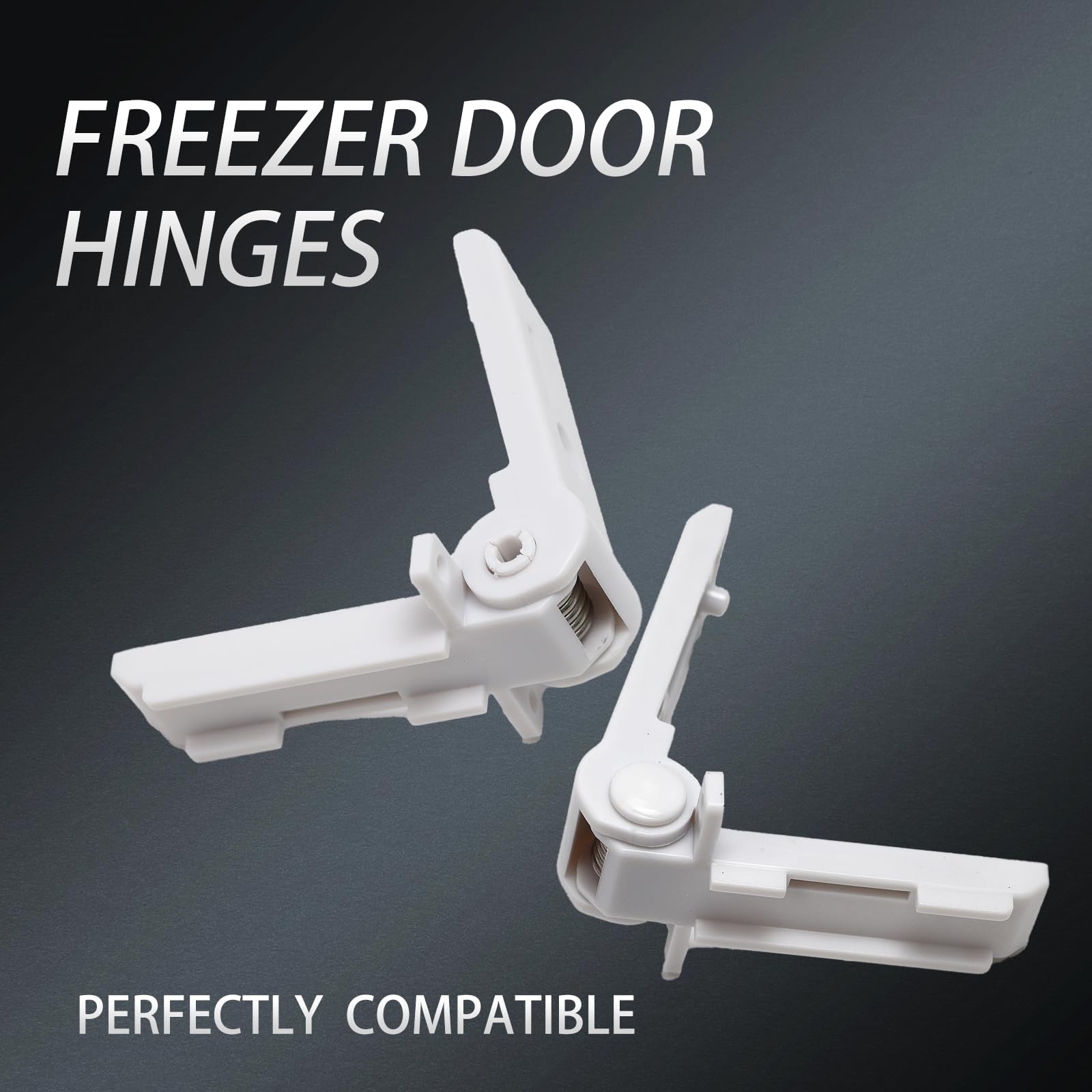 2 pezzi congelatore cerniera porta frigorifero compatibile con D0metic roulotte camper bianco 2412125011 2412125003 DS2412125011