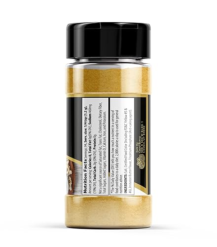 Miniatura 2 de GranAroma Condimento de sal mantecosa, 4 onzas, condimento para palomitas de maíz, estilo cine, sabor delicioso