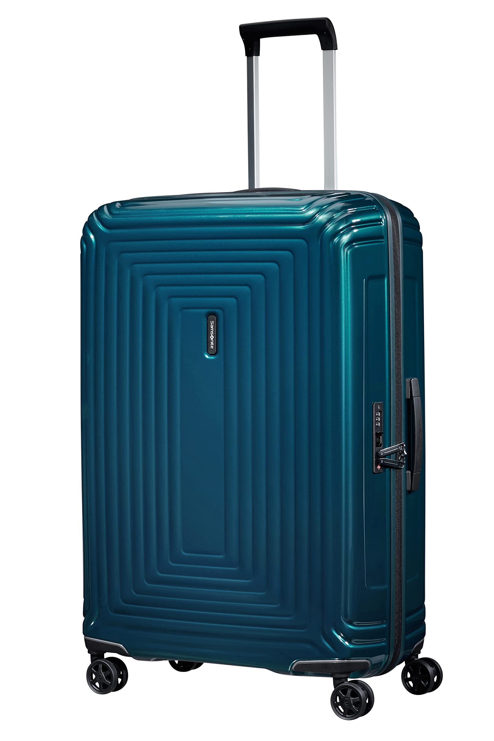 Samsonite Neopulse - Spinner L, Valigia, 75 m, 94L, Blu (Metallic Blue)