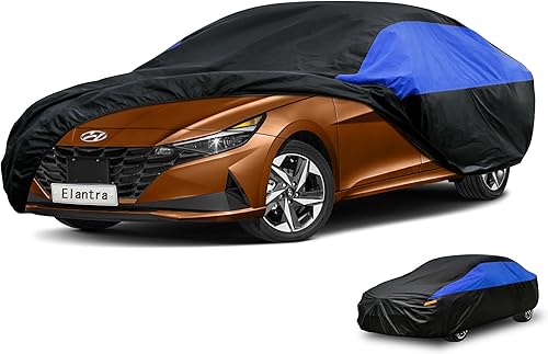 Miniatura 69 de Funda para automóvil Nissan Rogue impermeable para todo tipo de clima, cubierta exterior completa ligera para automóviles, exteriores, sol, UV, 08