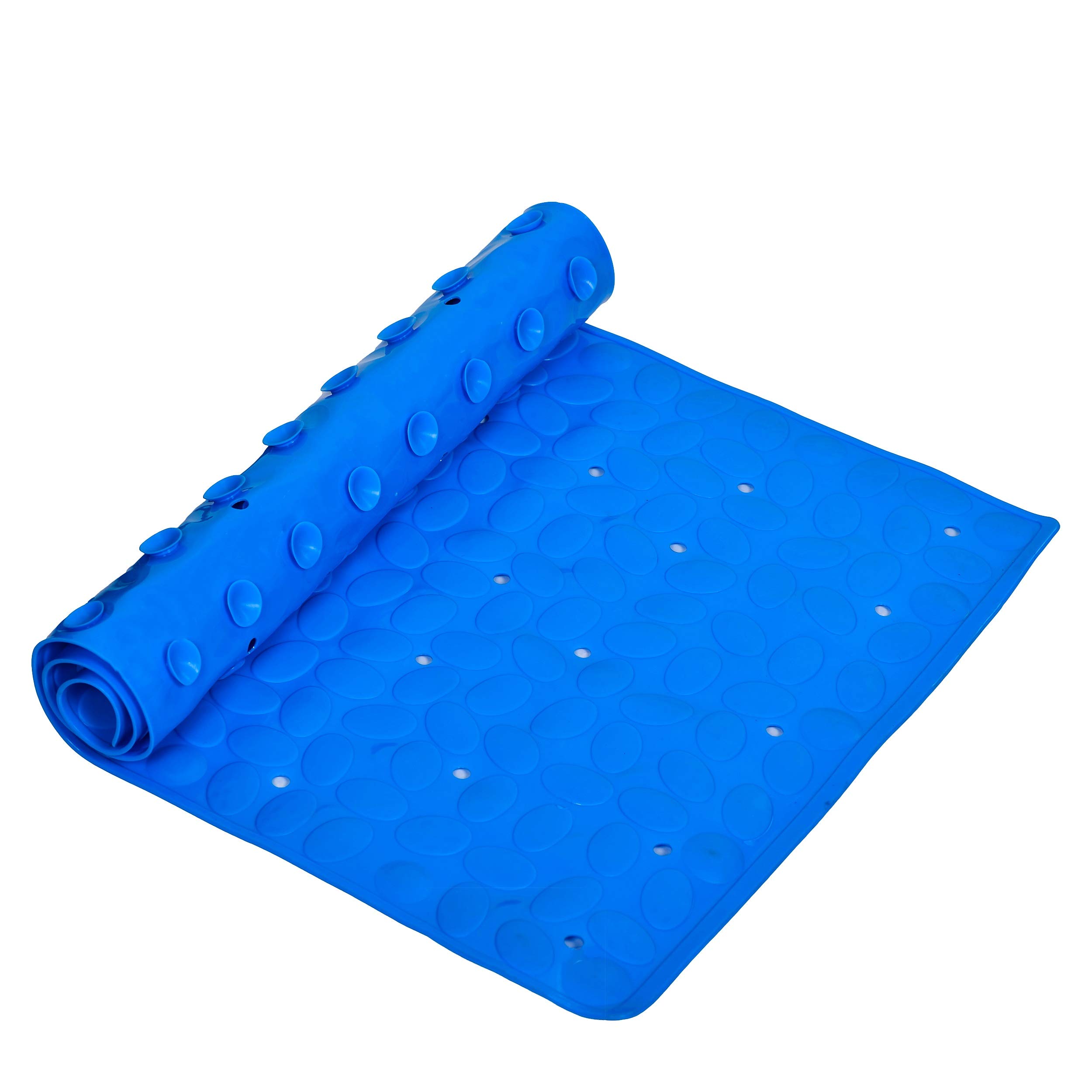 LWVAX® Anti Bacterial PVC Bath Mat for Bathroom and Shower Bath Mat for Bathtub and Shower- Random Color (69 * 37 Cm)