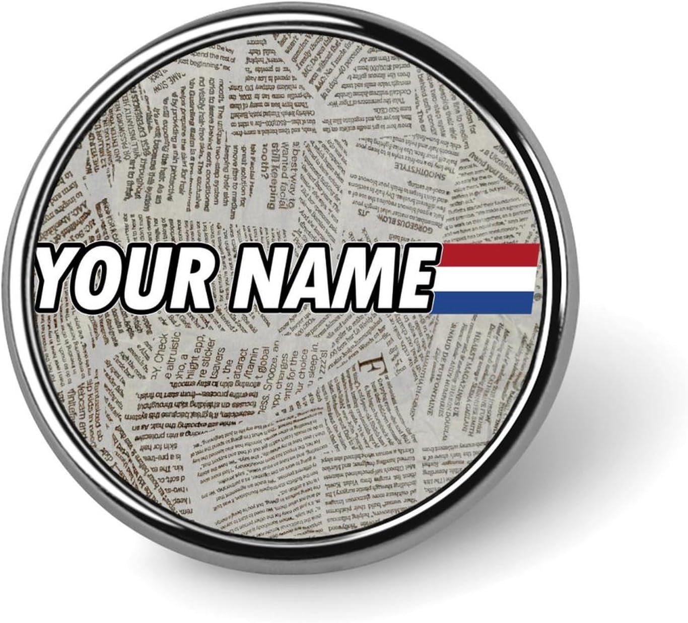 Personalized Name Netherlands Flag Enamel Pins Sets Holiday Flags Memorial National Day Jean Buttons National Day Button Pins Backpack Pins Classic Pins For Backpacks Badges Hats Bags