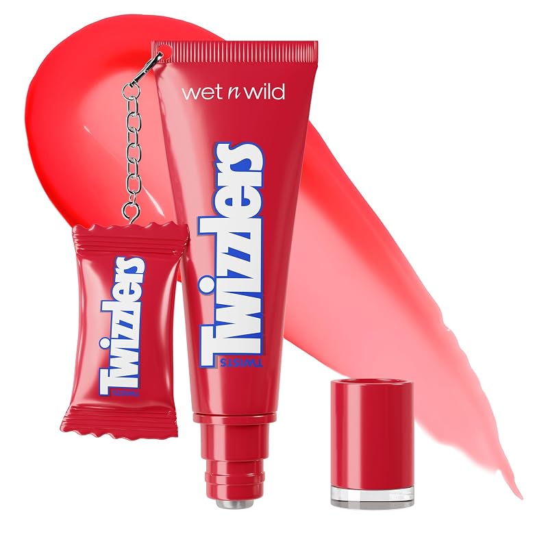 Bálsamo labial Twizzlers wet n wild com chaveiro temático