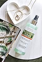 Vista 3 de Advanced Clinicals Tónico facial purificador de niebla facial con control de aceite. Aceite de árbol de té hidratante no graso, tóner de hamamelis