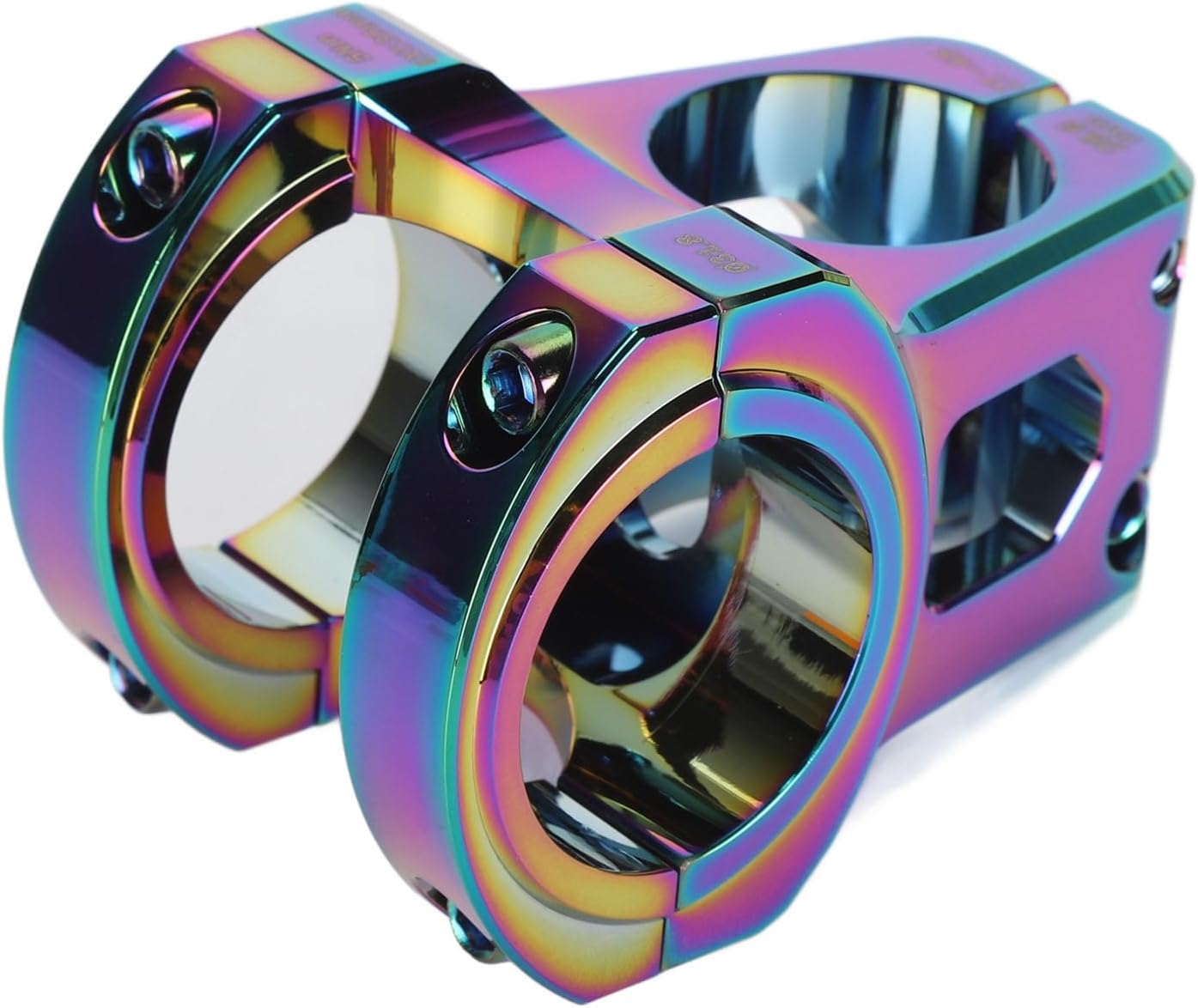 31.8 Stem,Aluminum Alloy Cycling Short Handlebar Stem for Most Road BMX (Colorful), RiToEasysports2w5x6kivgh-15