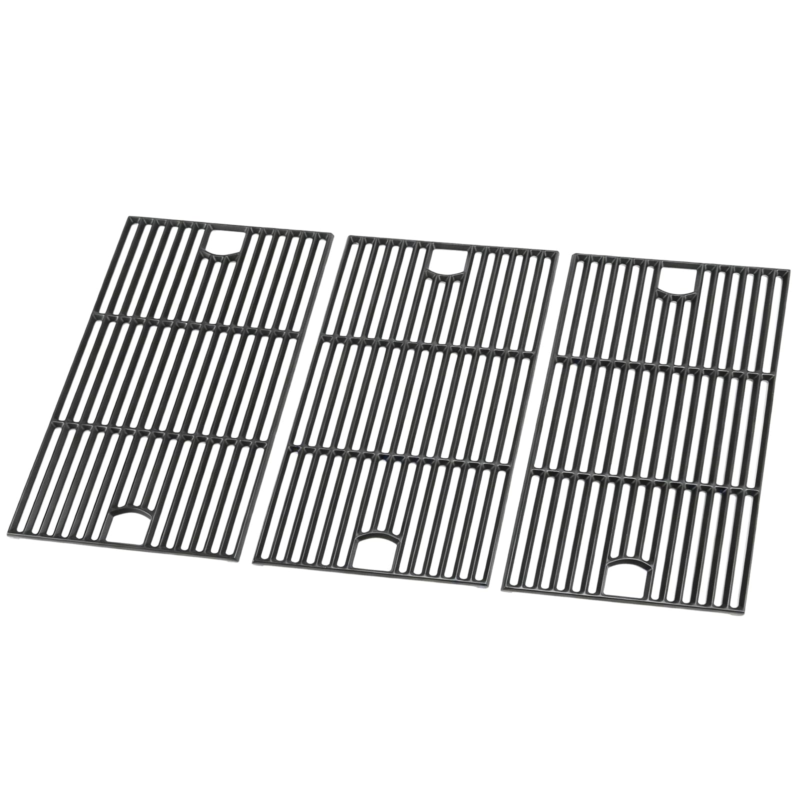 Denmay 43 x 84,6 cm żeliwne ruszty do grilla Broilking Sovereign 490, Charbroil Gas2Coal 440, Nexgrill, części zamienne do Nexgrill 6-palnikowy 720-0896B, 720-0898, 720-0896X, 720-0898A, 3 sztuki