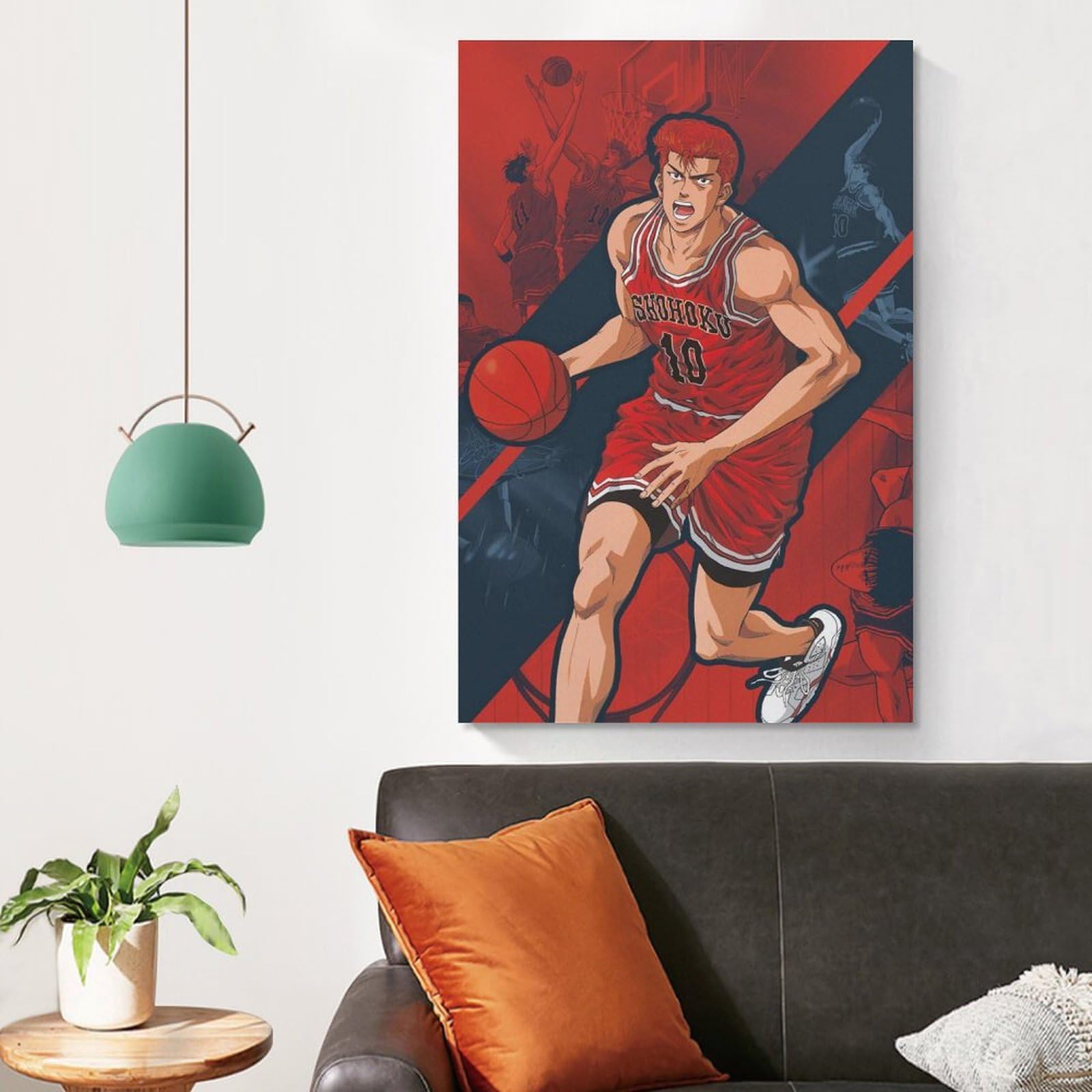 The First Slam Dunk Anime Poster Sakuragi Hanamichi Poster Canvas