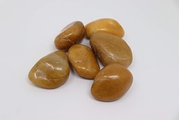 Aquagart Polished Pebbles Decorative Stones I Shiny Gravel Large Pebbles River Pebbles Decorative Stones for Garden I Garden Pond Stones Pond Gravel Decorative Gravel Garden Gravel Decorative Stones