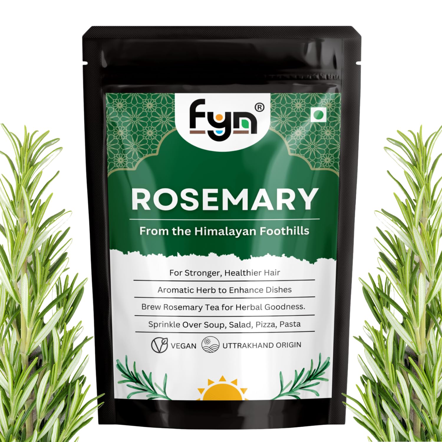 FYN Dried Rosemary Leaves (100g) - For Hair Growth, Food & Tea - Himalayan Origin | Suitable for Rosemary Water Spray & Rosemary Oil Preparation (B0CP5M3JY4) Amazon Price History, Amazon Price Tracker