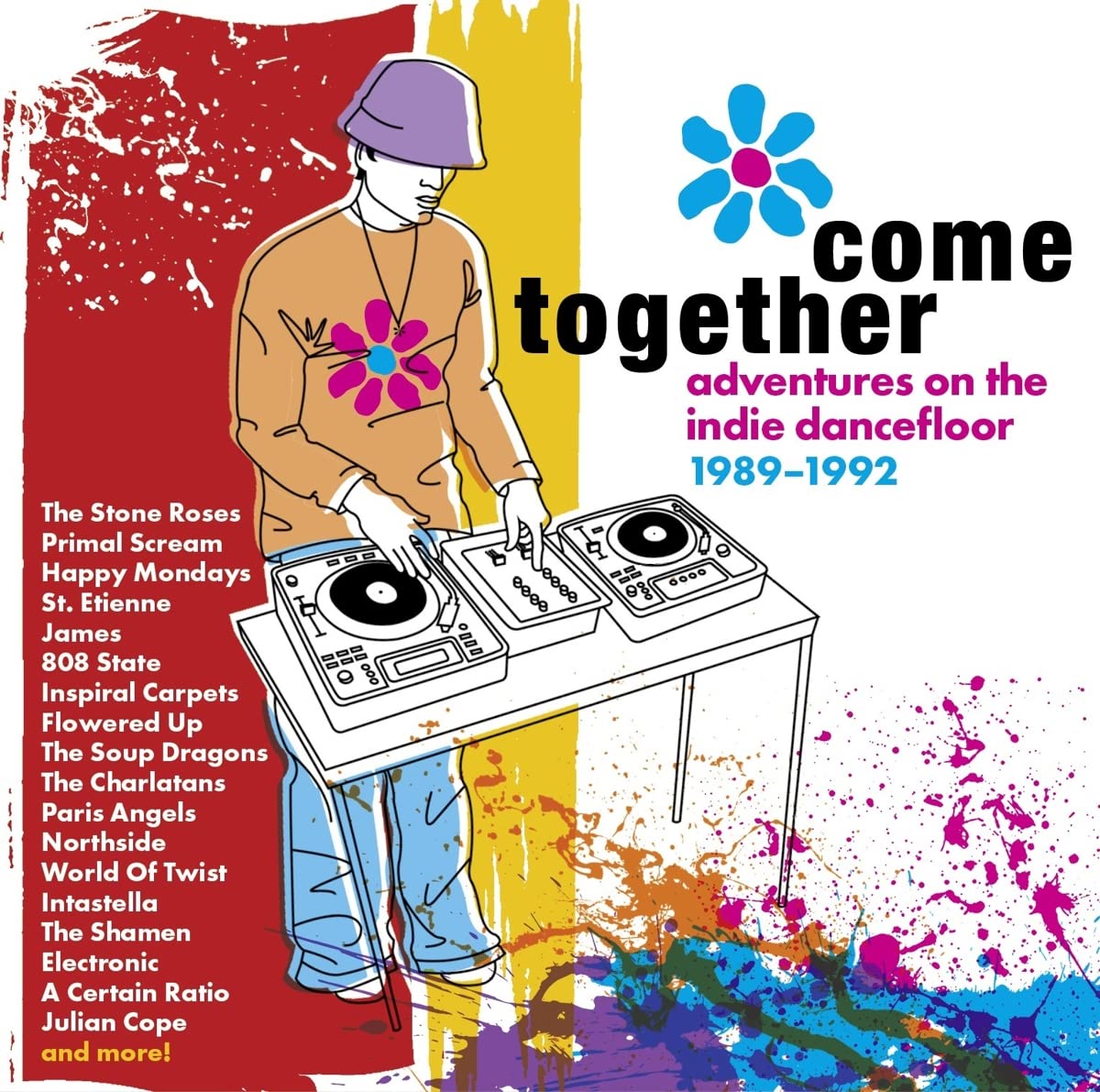 COME TOGETHER - ADVENTURES ON THE INDIE DANCEFLOOR 1989-1992 4CD CLAMSHELL BOX