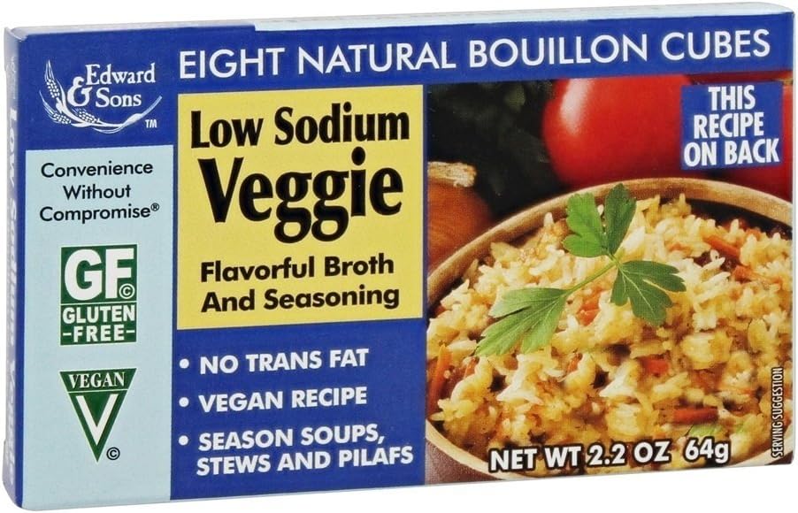 Edward & Son's Vegan Vegetable Bouillon Cubes Vegan
