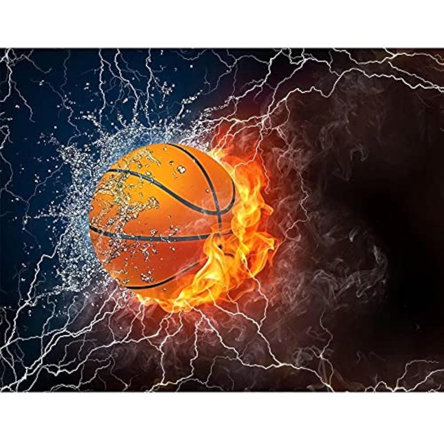 Adults Jigsaw Puzzle 300 Piece Wooden Adults Children Puzzles,Basketball Scenery Home Decor,Jigsaw for Active Thinking Party Entertainment,Difficult