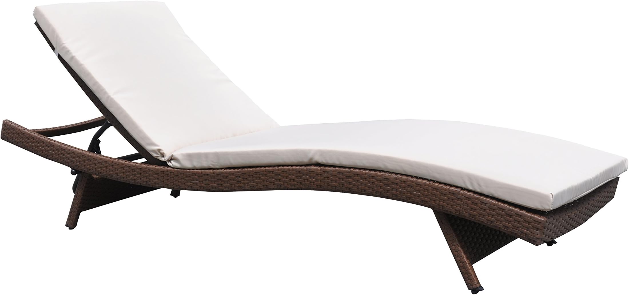 Radeway Recliner Patio Lounge Chair with Cushion