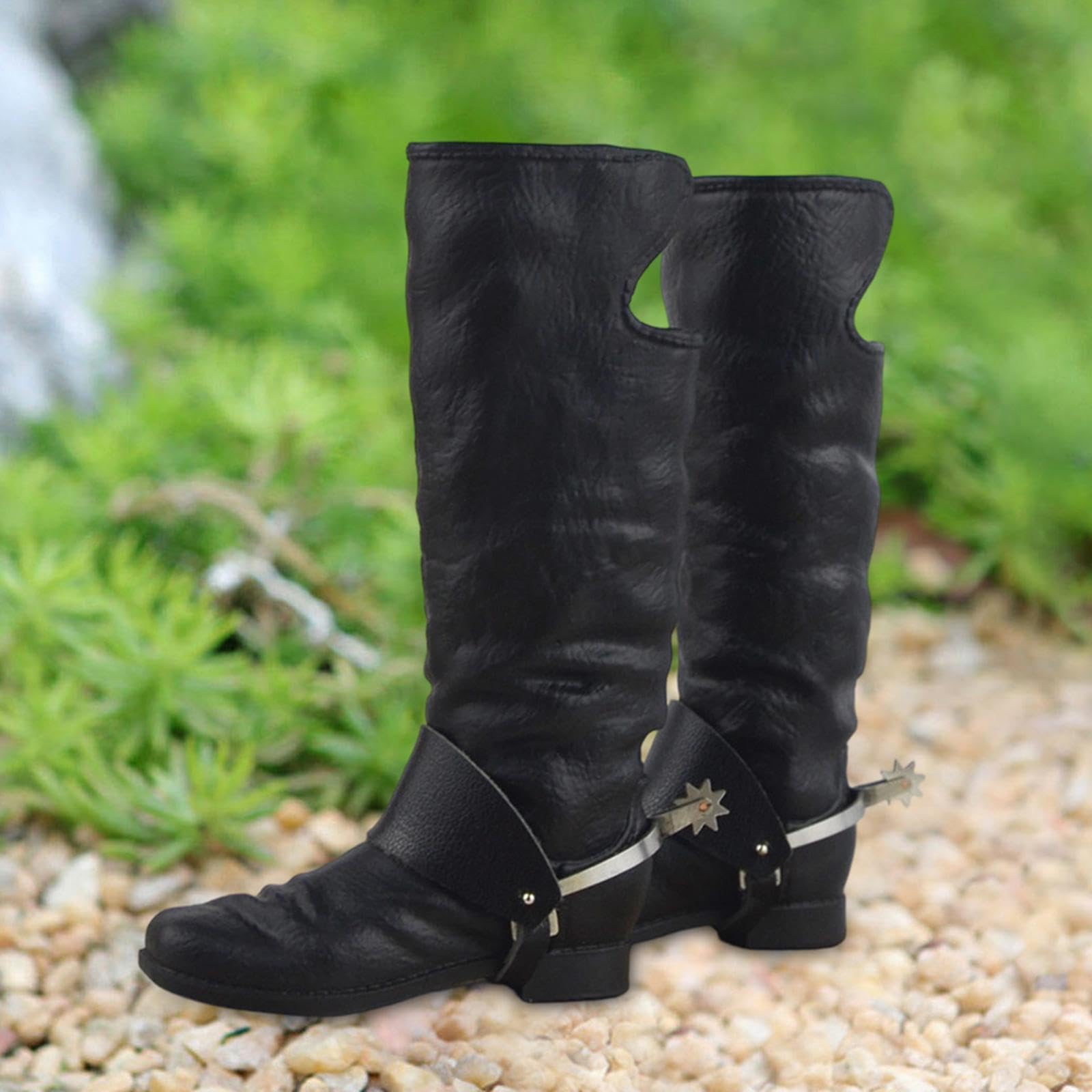 Miniaturstiefel Modell Actionfigurenschuhe Sammlerpuppe Hochschaftschuhe Puppenkleidung Handgefertigt Aus Solidem Pp Material für Erwachsene Und Kinde, Bsl004bm