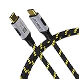 LINKUP USB 4.0 USB C to USB C Cable | Thunderbolt 4/3 Compatible | Type C Charger for MacBook and iPhone | 240W Fast Charging | 40Gbps Data Transfer | 8K@60Hz Display Cord | Use with all USB C devices