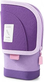 Expandable Canvas Utility Organizer, Large Capacity Storage Case (Purple)