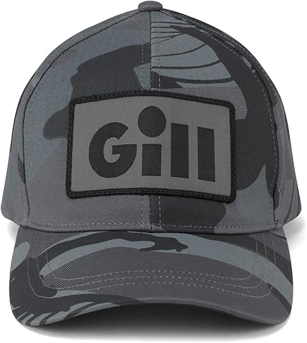 Miniatura 3 de Gill Logo Fishing Hat Outdoor Sun Quick Drying 50+ UV Sun Protection Adjustable Trucker Cap