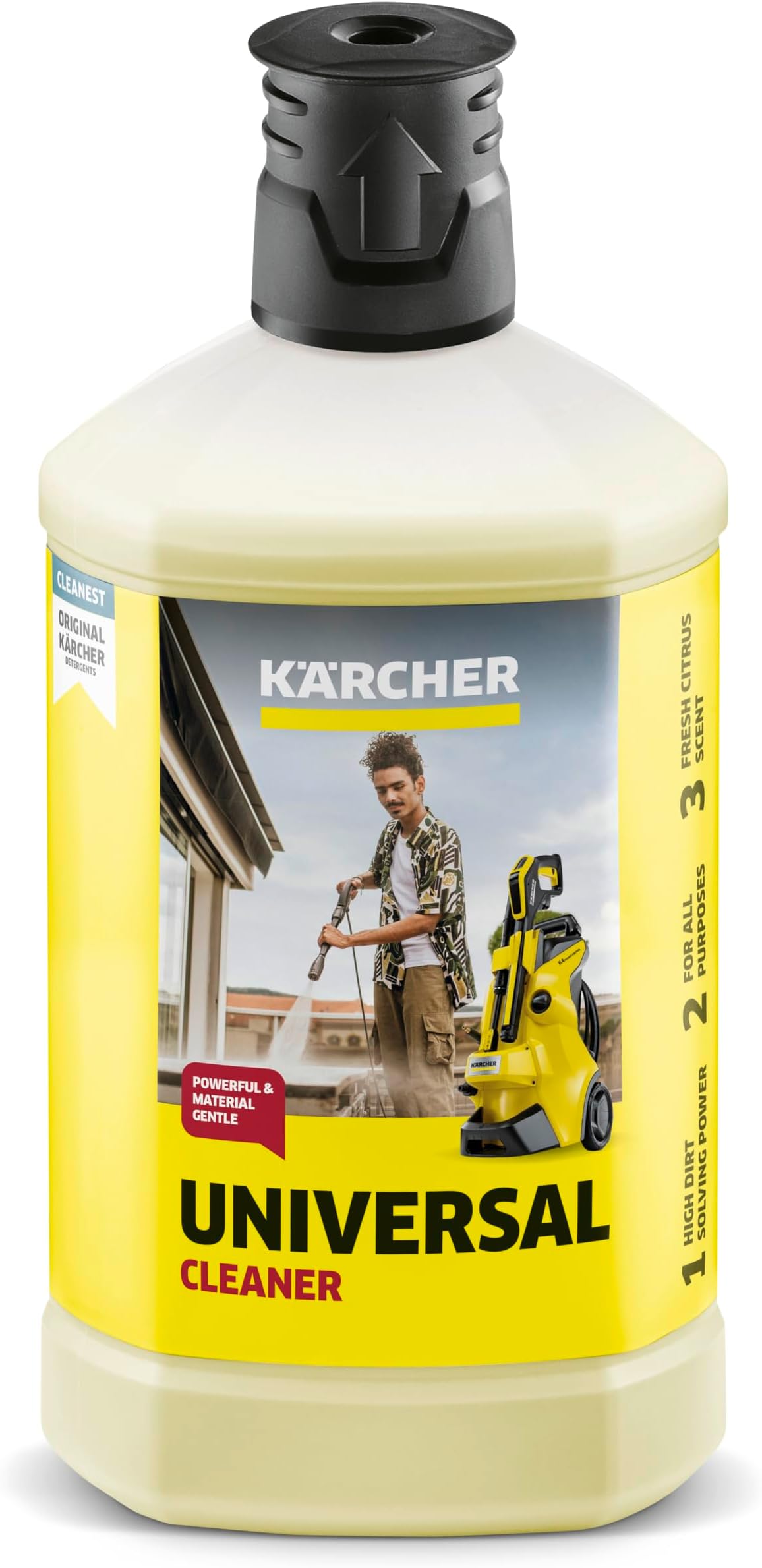 Plug 'n' Clean Detergent for Karcher Pressure Washers - Detergent for Electric Pressure Washers K 4 and K 5 Models