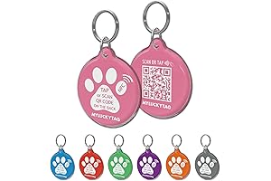MYLUCKYTAG: Personalized Pet ID Tag with NFC & QR Code Technology