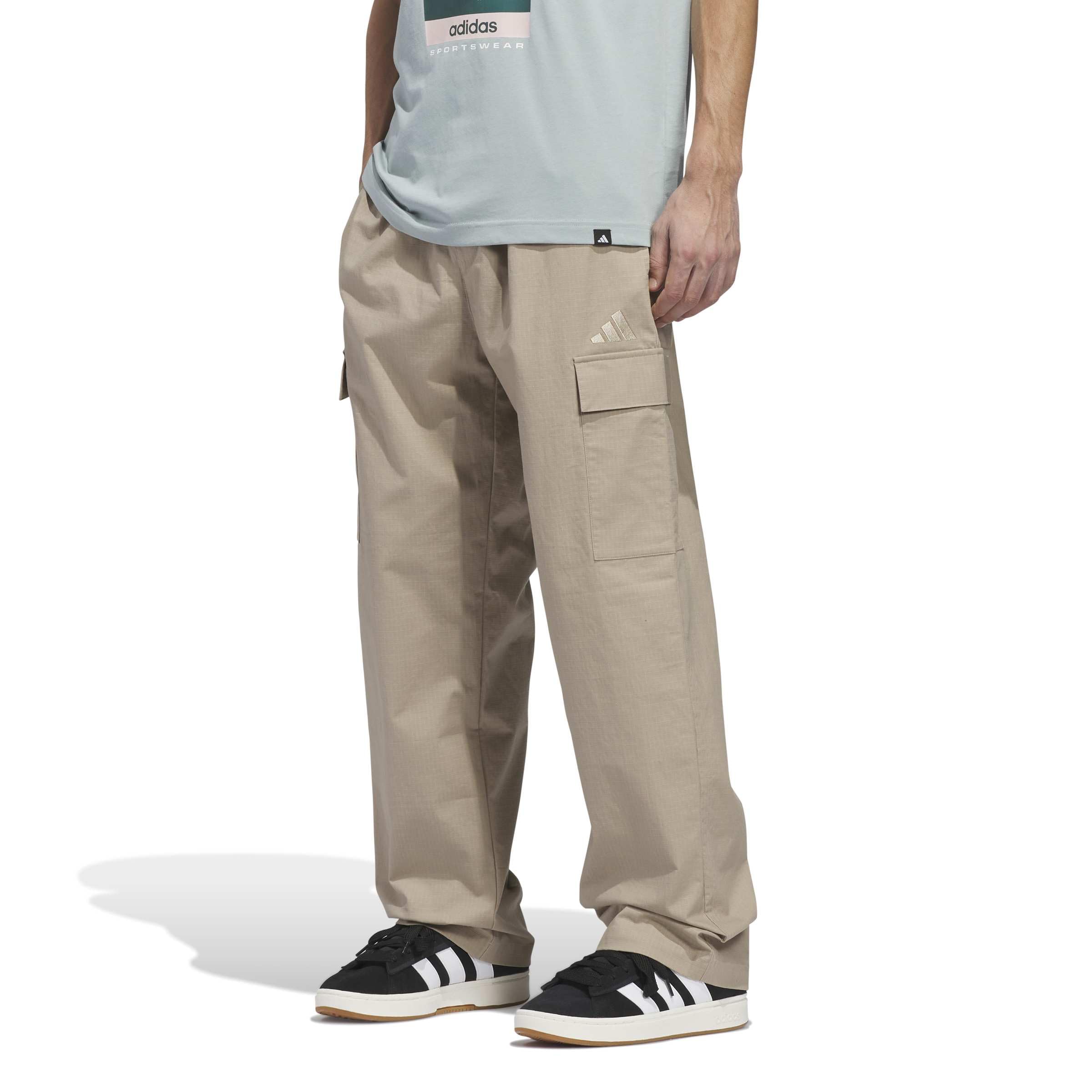 

                                                    adidas Men's Woven Cargo Pants, Trace Khaki, Mediu