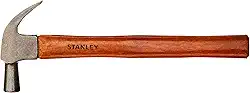 STANLEY Martelo Unha 23mm, Cabo de Madeira Envernizado, Modelo STHT51369-840