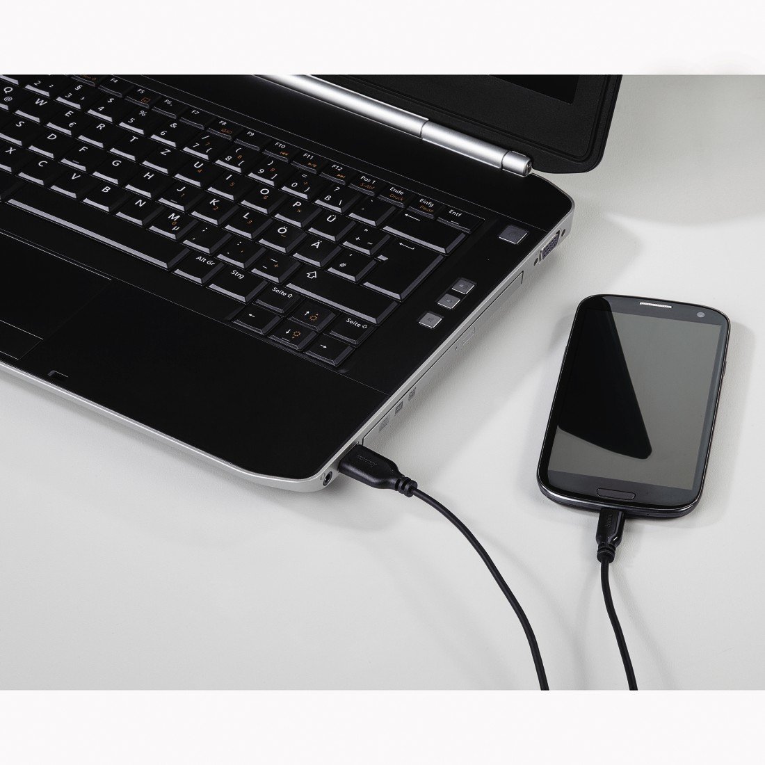 Cavo Hama Micro-USB 2.0 – USB-A A Micro-B, 0,75 M, Nero, Schermato - 2