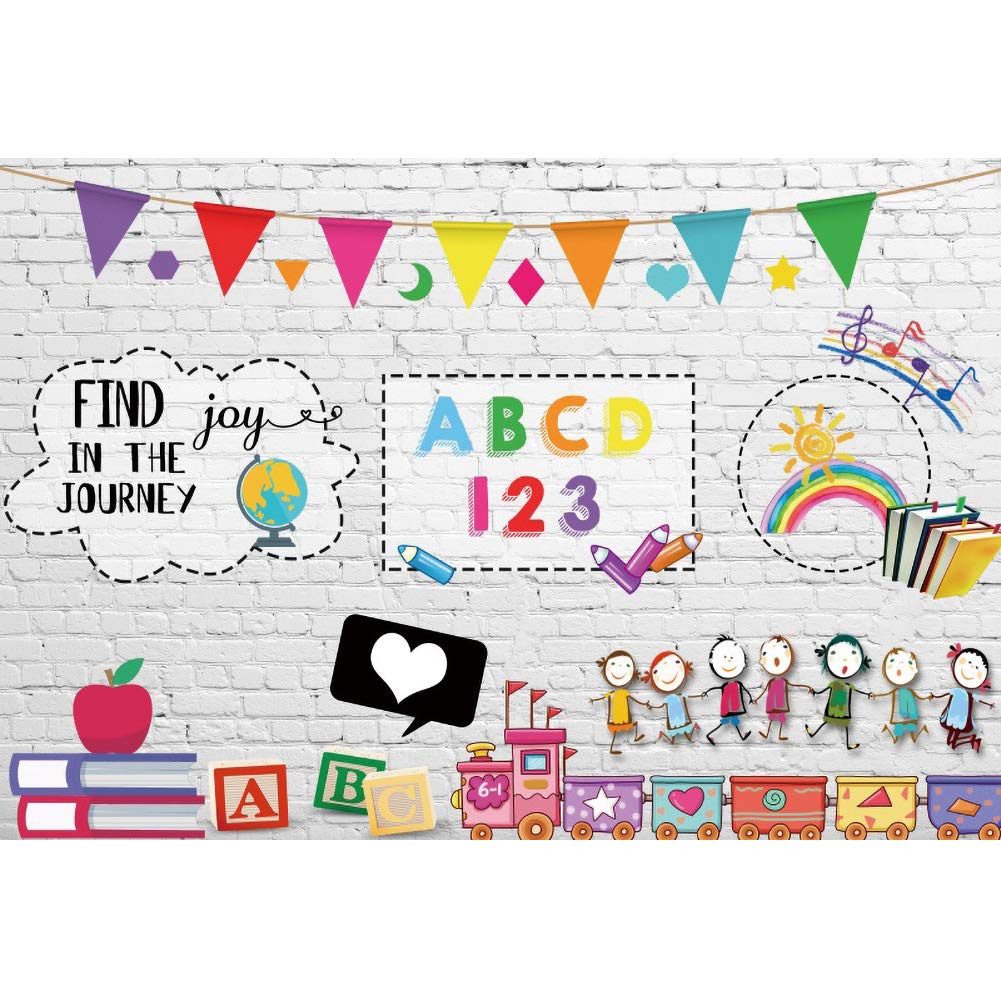 Buy OFILA Teacher Backdrop 5x3ft Online Class Background ABC Letters